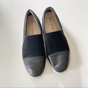 Via Spiga raine slip on fashion sneaker leather